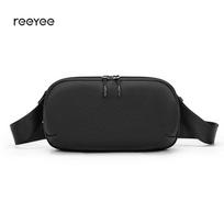 ReeYee 3L Sling Chest Bag, Waterproof Cordura Multi-Compartment Crossbody Bag, Versatile Everyday Commute Organizer Pack 3L juoda