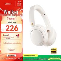 Edifier W800BT Free Active Noise Cancelling Bluetooth Headphones debesies baltumo spalva