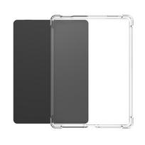 High Quality TPU Tablet Case with Pen Slot Shockproof Back Cover Soft Transparent Protective Cover for Bigme B6 eReader 6 inch raudona