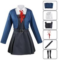 Cosplay costumes for anime characters, costumes for anime role-playing, campus style uniforms for women, costumes for Halloween party performances XS