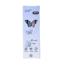 4Pcs Portable 0.5mm Gel Pen ST Nib Black Ink Writing Neutral Pens Smooth Writing Quick-drying Signature Pen Exams balta