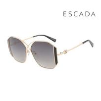 Escada Sunglasses SES C12F 0302 Square Metal UV Protection Women SES C12F 0302_C [58]