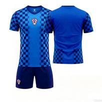 2026 m. Pasaulio taurės Kroatijos išvykos marškinėliai Nr. 10 Modrič futbolo marškinėlių komplektas pasienio marškinėliai vyrams Size 16