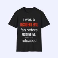 Resident Evil Requiem Old fan certification 100Cotton Tshirt unisex Y2k 2026 summer New Oneck retro fashion Short Sleeve shirt M