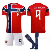 2026 World Cup Home and Away Football Kit 9 Haaland Children's and Adult Jersey Set Jersey Cross-border Exclusive 16