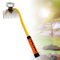 Manual Hand Weeder Loosening Soil Iron Hardened Strong Heavy Duty Cultivating Planting