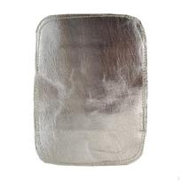 Aluminized Back Hand Pad Welding Heat for Hands Fireproof PU Leather Deflector Guard Boiler