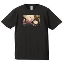 Licorice Recoil Scene Senzoku XL Size [azumaker] T-Shirt, & Takina, Vol S juoda