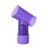 DIY Curly Hair Dryer Diffuser Salon Tools Wind Curler Hair Roller Drying Cover  Household violetinė