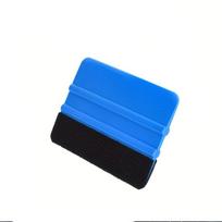 Car Vinyl Wrap Film Scraper Card Squeegee Suede Felt Scraper for Auto Foil Wrapping Car Styling Sticker Tools