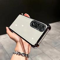 For Oneplus Nord CE  G Plating Lens Protection Film Case For Oneplus Nord  Four Corners Anti-shock Protection Cover Bumper Oneplus Nord 5 5G