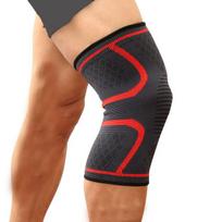 Breathable Elastic Knee Compression Support Sleeve for Cycling Running Basketball Outdoor Sports L