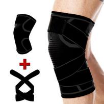 1pc Sports Fitness Knee Pads Support Bandage Braces Elastic Nylon Sport Compression Sleeve for Basketball S
