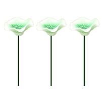 3pcs Flower Shape Bee Butterfly Water Dispenser Colorful Bee Watering Station  Gardens Style E