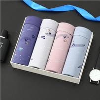 5pc Cotton Men Boxers Ventilate Plus Size Boxer Shorts Solid Soft Underwear for man 3XL