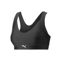 Puma Logo Print Sports Bra Women underwear Black 523258-01 XS