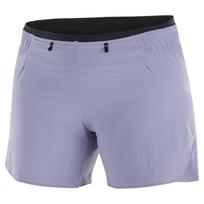 Salomon Sense Aero Solid Color Comfortable Versatile Three-Quarter Casual Shorts Women shorts Blue Granite C24379 M
