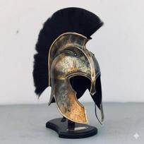 Viduramžių Trojos Achilo Šalmas, Autentiška Graikų Spartiečių Warrior Šarvų Dalys, Dėvimas Trojos Šalmas Cosplay, LARP, Rekonstrukcijai ir Helovynui black