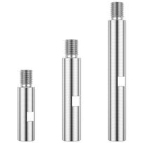 3PCS M14 Thread Angle Grinder Extension Connecting Rod 75/100/140mm Adapter Shaft Arm Polishing Round Pad Extender Lengthen Bar