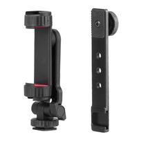 Phone Holder Fixed Bracket for DJI Osmo Pocket 3 Expansion Accessories Fill Light Tripod Clip with 1/4inch Screw & Cold Shoe juoda