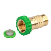 Water Pressure Control Brass Pressure Regulator Camping Setup Compatible With Garden Hoses Easy Tool-Free Installation China Mainland