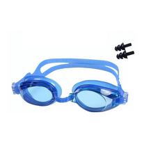 Adjustable Goggles Antifog Swimming Glasses Anti-fog Protect Children Waterproof Silicone Mirrored Swim Eyewear Double Straps Other mėlyna