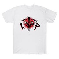 Unisex Clothing Helluva Boss Mission Zero  O-neck Cotton T-Shirt Helluva Boss Anime Print Harajuku Kawaii Tee Shirt Cartoon Y2K S įvairiaspalvis