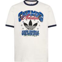 Adidas Originals Ringer Cotton Loose Fit Crew Neck Short Sleeve T-Shirt Men Tops LE7355 M