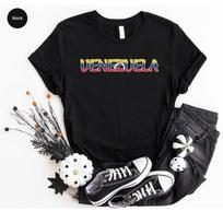 Venezuela T Shirt Hasta el final Trending 2024 Venezuelan Flag S įvairiaspalvis
