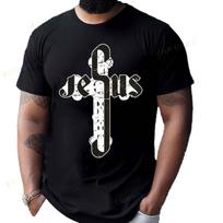 Jesus Cross T Shirt Men Woman Hot Selling  Streetwear Casual Classics Polyester Graphic T Shirts S įvairiaspalvis