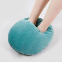 Soft And Snuggly Usb Premium Heating Foot Warmer Perfect For Home Use Green