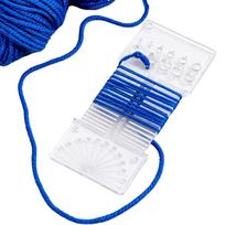 Multi Functional Spin-ning Ruler Knitting Gauge Measuring Tool Acrylic Knitting Yarn Tension Gauge Quick Yarn WPI Identification China Mainland