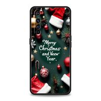 Merry Christmas Soft TPU For Realme 13 12 11 10 9 Pro Plus GT3 GT2 C21 C25 C35 C53 C55 C67 Pro 5G Phone Case Cover Fundas Capas for realme c21