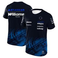 2026 Naujas Carlos Sainz 55 Williams Racing Marškinėliai Alex Albon 23 Lauko Sporto Greitai Džiūstantys Viršutiniai Drabužiai Vyriški Laisvalaikio Didelio Dydžio Trumpomis Rankovėmis S