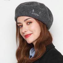 Kammond Wool Beret Painter Hat 57cm