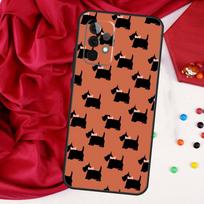 scottish terrier pattern For Samsung Galaxy A56 A36 A26 A16 A05 A06 A22 A32 A52 A54 A34 A14 A55 A15 A53 A33 A35 Case For Samsung A12