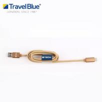 TRAVEL BLUE USB-A to USB-C Fast Charging Cable