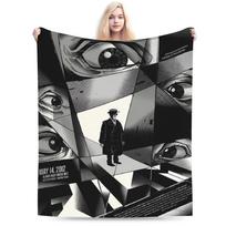 Make Orwell Fiction Again 1984 Graphic Soft Blankets Decorative Plush Throw Blanket Couch Chair Flannel Bedspread Bed Cover 75x90cm