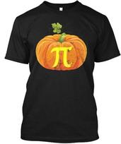 Pumpkin Pi Halloween Funny Math Te T-shirt Made in the USA Size S to 5XL 2XL