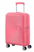 Walizka Kabinowa American Tourister Soundbox 55Cm Powiększana Różowa