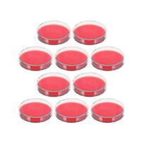 10pcs Agar Plates Blood Agar Dishes for Biological Laboratory Equipment School Science Projects - KM