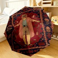 Green Toe movie Umbrella 8-Frame for Travel, camping, Casual Lightweight Portable Umbrella, Essential for every family Holidays Gift