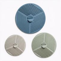 3PCS Anti-slip Silicone Pot Lid Food-grade Heat Resistant Trivets Freshness Cover  Food Making 3 PCS