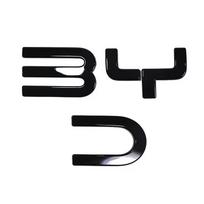 Priekinė Galinė Emblema Raidė Logotipas 3D Dangtelio Lipdukas Juodas BYD Shark 6 Automobilio Dekoratyvinis Lipdukas Shark 6 Pikapo Automobilio Aksesuarai