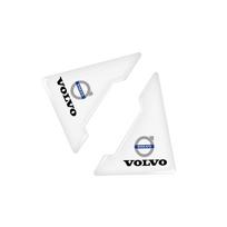 2pcs for Volvo V40 V50 S80 XC60 V90 XC90 S60 XC40 C30 V60 C40 RDESIGN Transparent Car Door Corner Anti-Scratch Protector Sticker