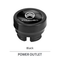 Car Cigarette Lighter Cover Dustproof Decoration Cap For Citroen C5X C3 C4 Aircross Picasso Cactus Celysee e-C3 e-C4 C6 C1 C2 juoda