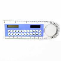 Mini Childrens Tool School Supplies Calculator Ruler Office Stationery Solar Energy Calculator Digital Caliper violetinė