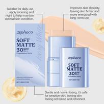 Ivory White Two-in-One Foundation Stick Soft Matte Lightweight Natural Makeup Daily Hydrating Foundation Stick one size