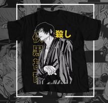 Jujutsu Kaisen Anime Toji Fushiguro Printed Tshirt Mens and Womens Tshirt Mens Top Sports Tshirt 2026 Summer New Tee L