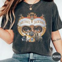 Vintažiniai Michael Jackson Koncerto Marškinėliai, Michael Jackson Grafiniai Marškinėliai 4XL